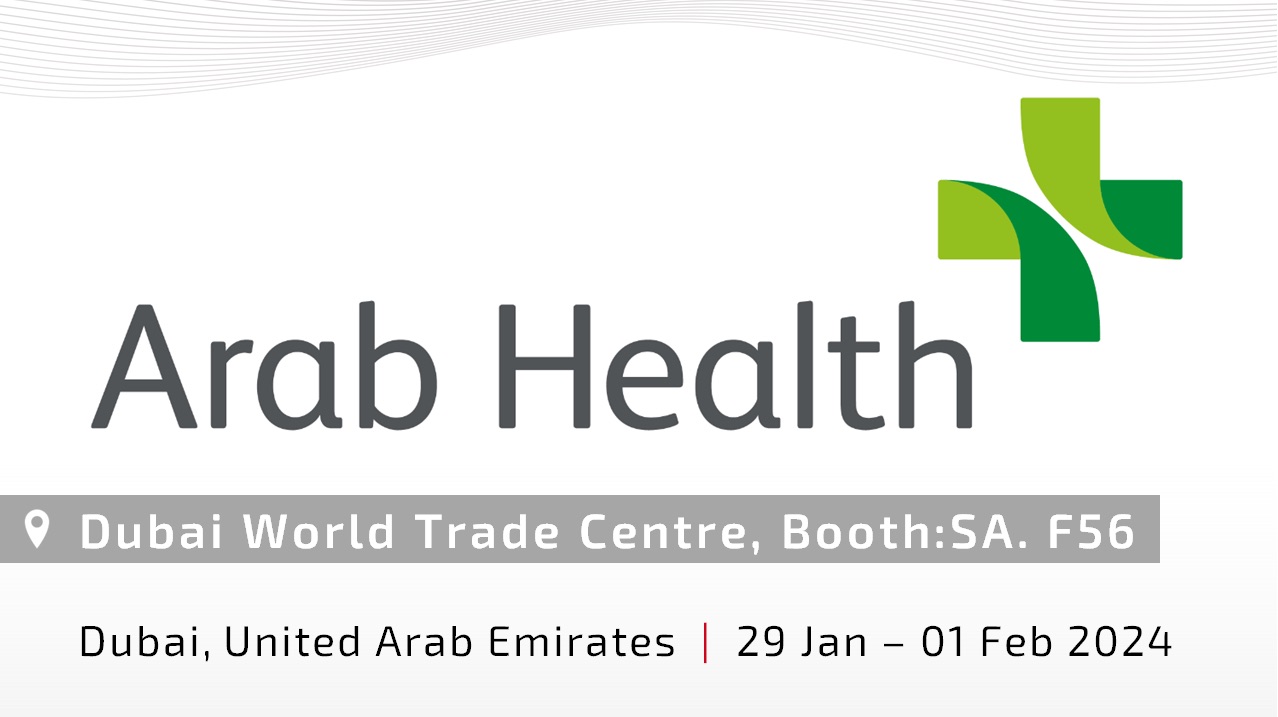 Besuchen Sie uns auf der Arab Health 2024!